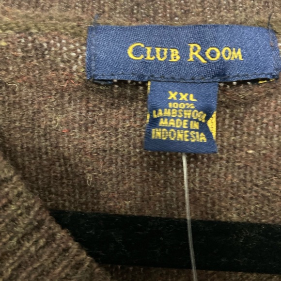 Men's CLUB ROOM Lambswool Sweater NWT - Picture 3 of 7